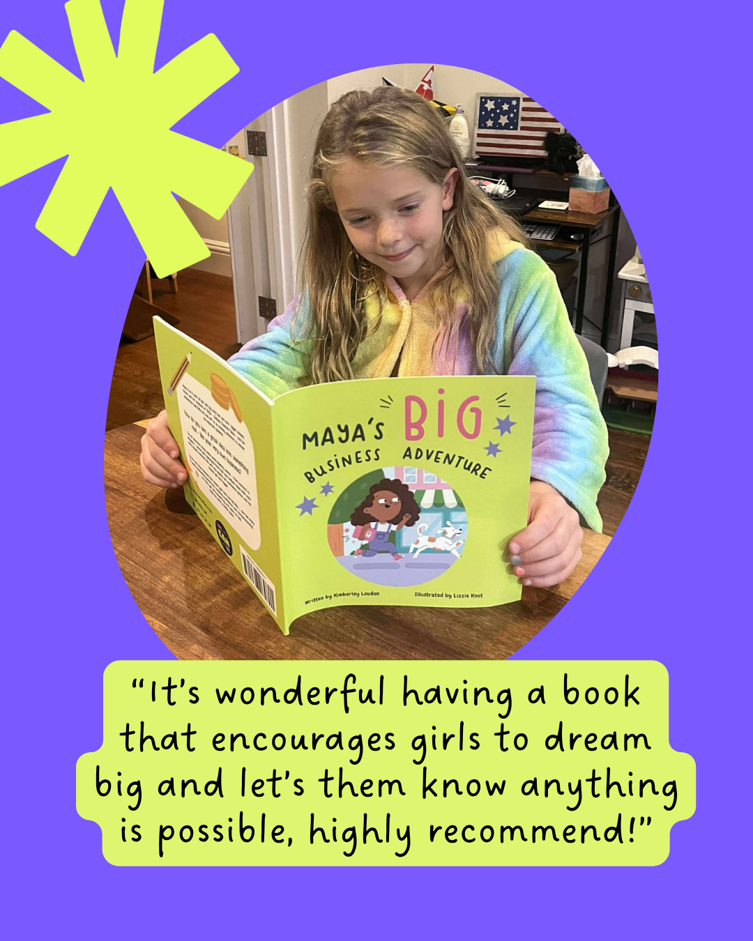 Maya’s Big Business Adventure Book (for ages 6-9)