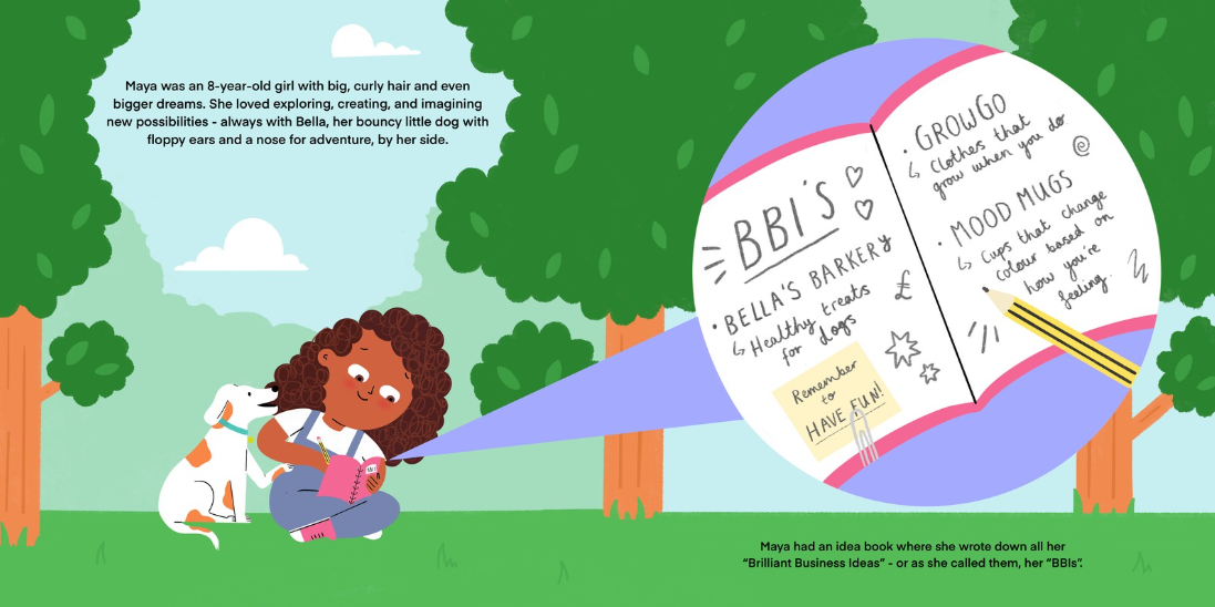Maya’s Big Business Adventure Book (for ages 6-9)