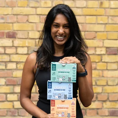 Aneisha Soobroyen, Sustainability female founder UK Aneisha Soobroyen – female entrepreneur and founder of Scrumbles, a UK Sustainability business