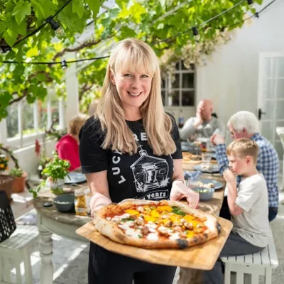 Darina Garland, Food & Drink female founder UK Darina Garland – female entrepreneur and founder of Ooni, a UK Food & Drink business