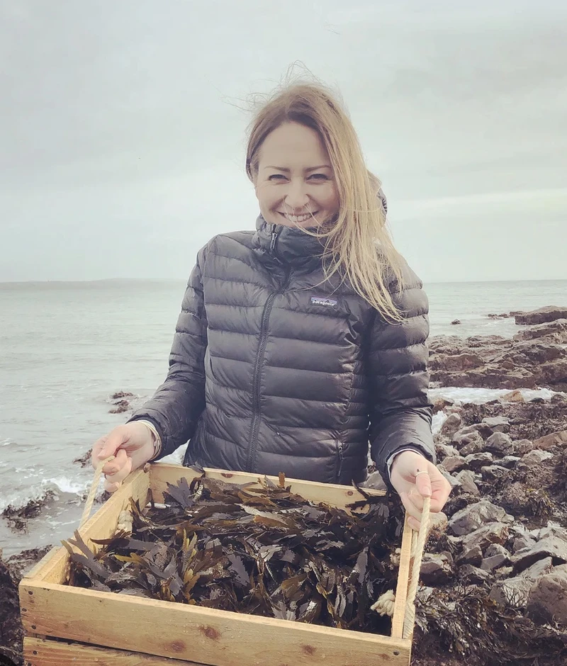 Hannah May, Health & Wellness female founder UK Hannah May – female entrepreneur and founder of The Cornish Seaweed Bath Co., a UK Health & Wellness business