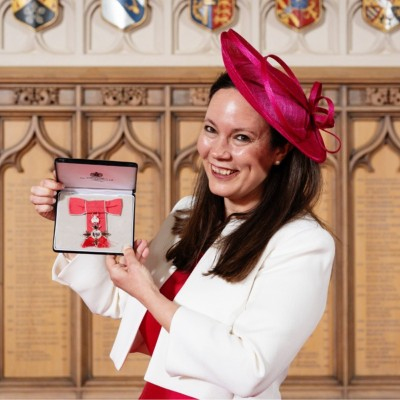 Helen Gibson MBE, Community female founder UK Helen Gibson MBE – female entrepreneur and founder of Go for Goosebumps, a UK Community business