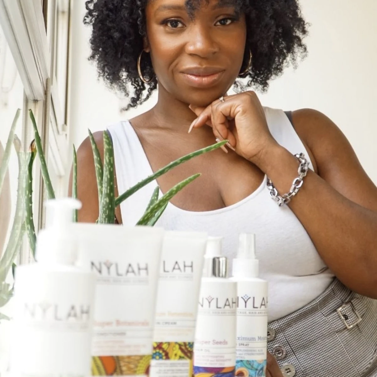 Kameese Davis, Fashion & Beauty female founder UK Kameese Davis – female entrepreneur and founder of Nylah's Naturals, a UK Fashion & Beauty business