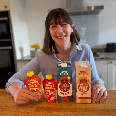 Karen Robinson, Food & Drink female founder UK Karen Robinson – female entrepreneur and founder of Three Robins, a UK Food & Drink business