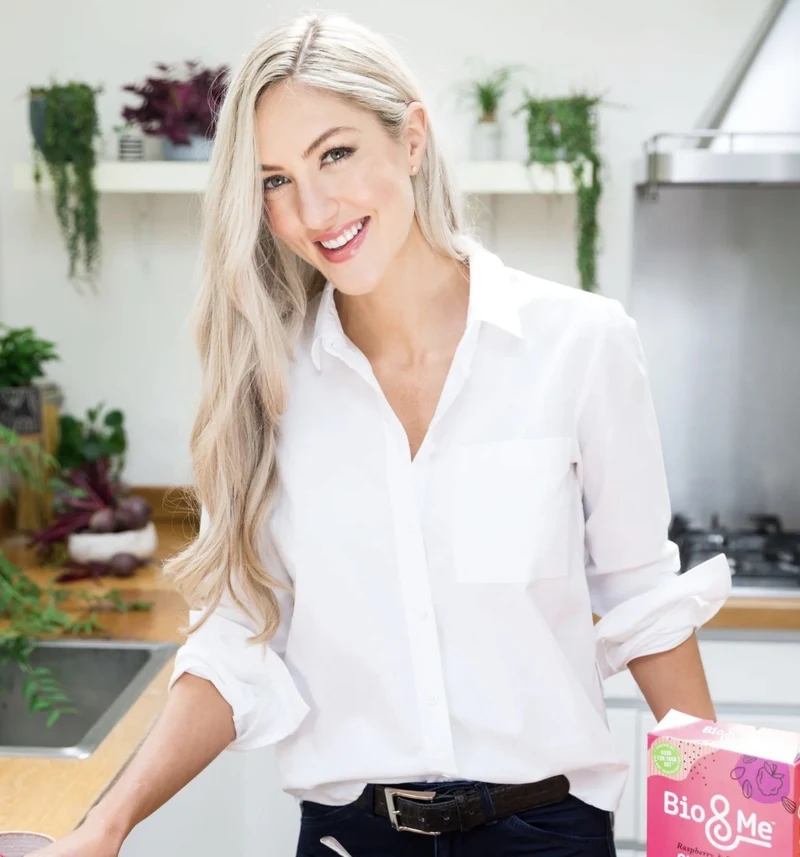 Dr Megan Rossi, Food & Drink female founder UK Dr Megan Rossi – female entrepreneur and founder of Bio&Me, a UK Food & Drink business