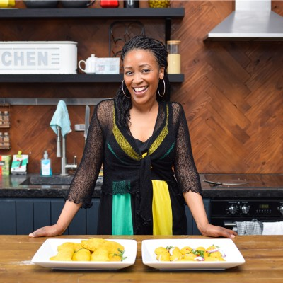 Natasha Orumbie, Food & Drink female founder UK Natasha Orumbie – female entrepreneur and founder of The Vegan Patty Lady, a UK Food & Drink business