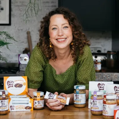 Pip Murray, Food & Drink female founder UK Pip Murray – female entrepreneur and founder of Pip & Nut, a UK Food & Drink business