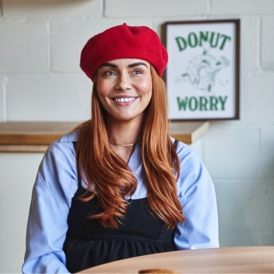 Rachel Munro, Food & Drink female founder UK Rachel Munro – female entrepreneur and founder of The Rebel Baker, a UK Food & Drink business