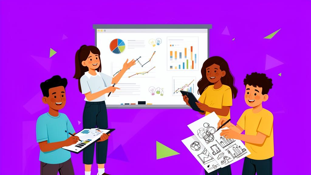 Illustration for blog article: 101 Business Ideas for Kids: A Complete Guide for Young Entrepreneurs