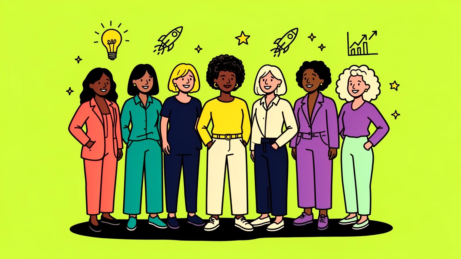 Illustration for blog article: 20 UK Female Founders Building Businesses with Real Impact in 2026
